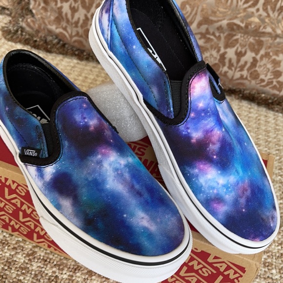 Vans Classic Slip-On Galaxy Black/True White WMNS - Picture 10 of 16
